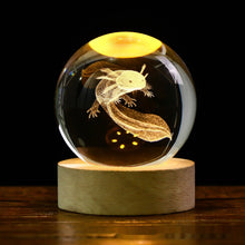 Load image into Gallery viewer, copied - Luminous Starry Sky Crystal Ball Night Lamp with Moon and Planet Projections