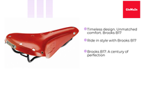 Load and play video in Gallery viewer, Brooks B17 Saddle by@Outfy