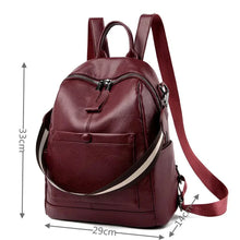 Load image into Gallery viewer, copied - Sleek Premium Leather Backpack
