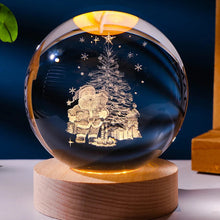 Load image into Gallery viewer, copied - Luminous Starry Sky Crystal Ball Night Lamp with Moon and Planet Projections
