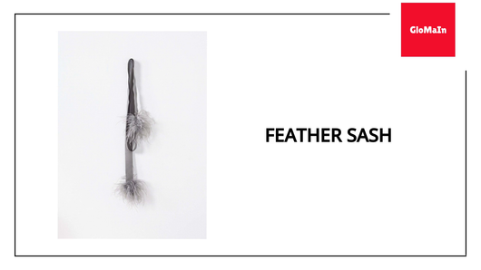 Feather Sash by@Outfy