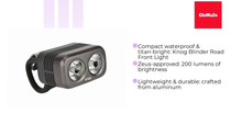 Load and play video in Gallery viewer, Knog Blinder Road Front Light by@Outfy
