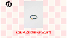 Load and play video in Gallery viewer, Azur Bracelet in Blue Azurite by@Outfy
