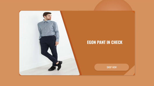 Egon Pant in Check by@Outfy