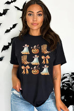 Load image into Gallery viewer, Halloween Country Ghost Jack Bow Graphic Tee
