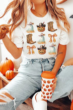 Load image into Gallery viewer, Halloween Country Ghost Jack Bow Graphic Tee
