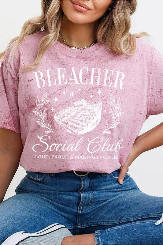 Bleacher Social Club Color Burst Tee