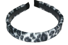 Load image into Gallery viewer, Animal Print Furry Hair Band (Various Colours)
