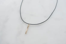Load image into Gallery viewer, Choker with Gold Pendant
