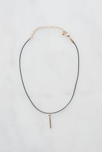 Load image into Gallery viewer, Choker with Gold Pendant
